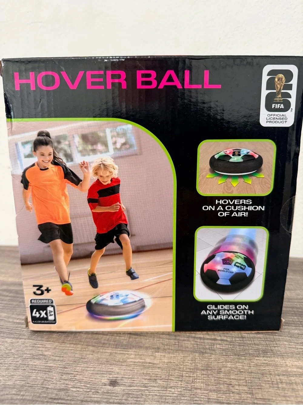 FIFA Hover Soccer - White and Black Kids Toy